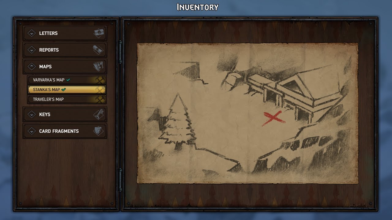 Stanka's Map Treasure Chest Location (Thronebreaker) YouTube