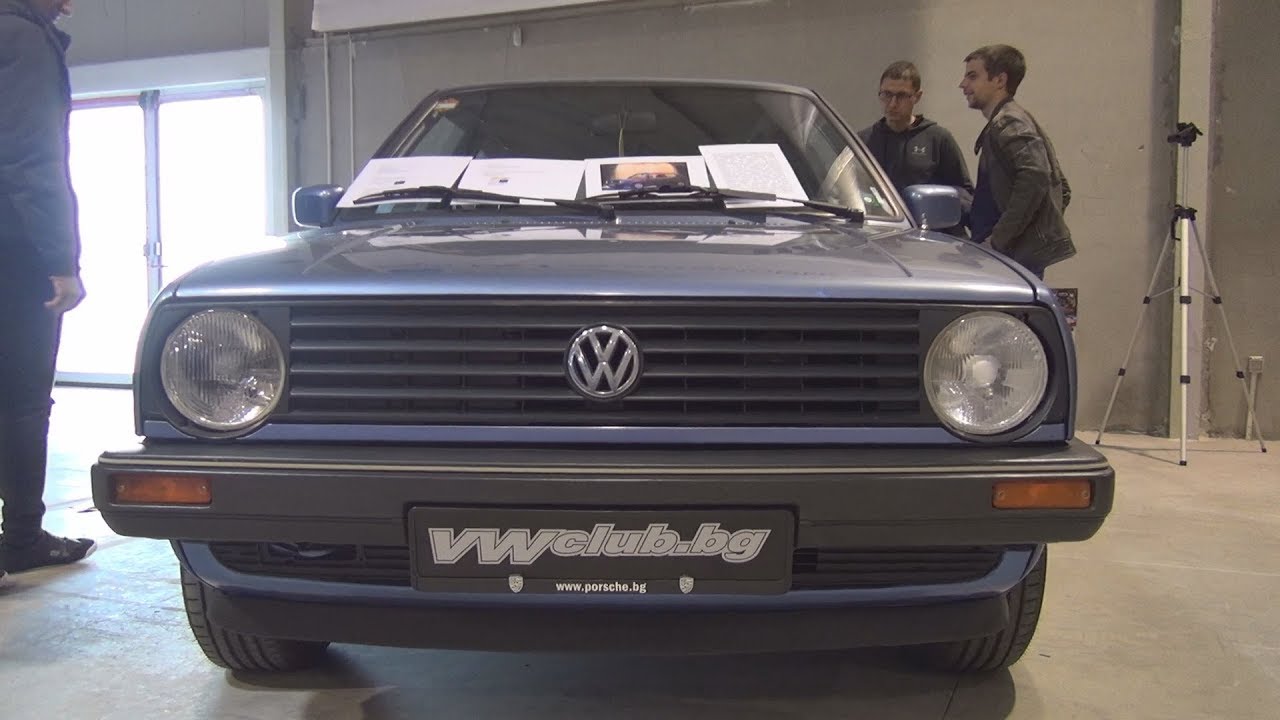 Volkswagen Golf Mk2 10 Millionen 1988 Exterior And Interior