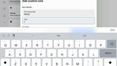 Manual Product Price Entry for POS
