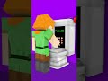 Minecraft alex mega despair and technological toilet  minecraft animation