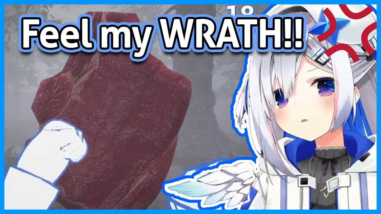 Kanata Rage Computer Kanata broke her controller and let Her rage out on the Meat Beating ...