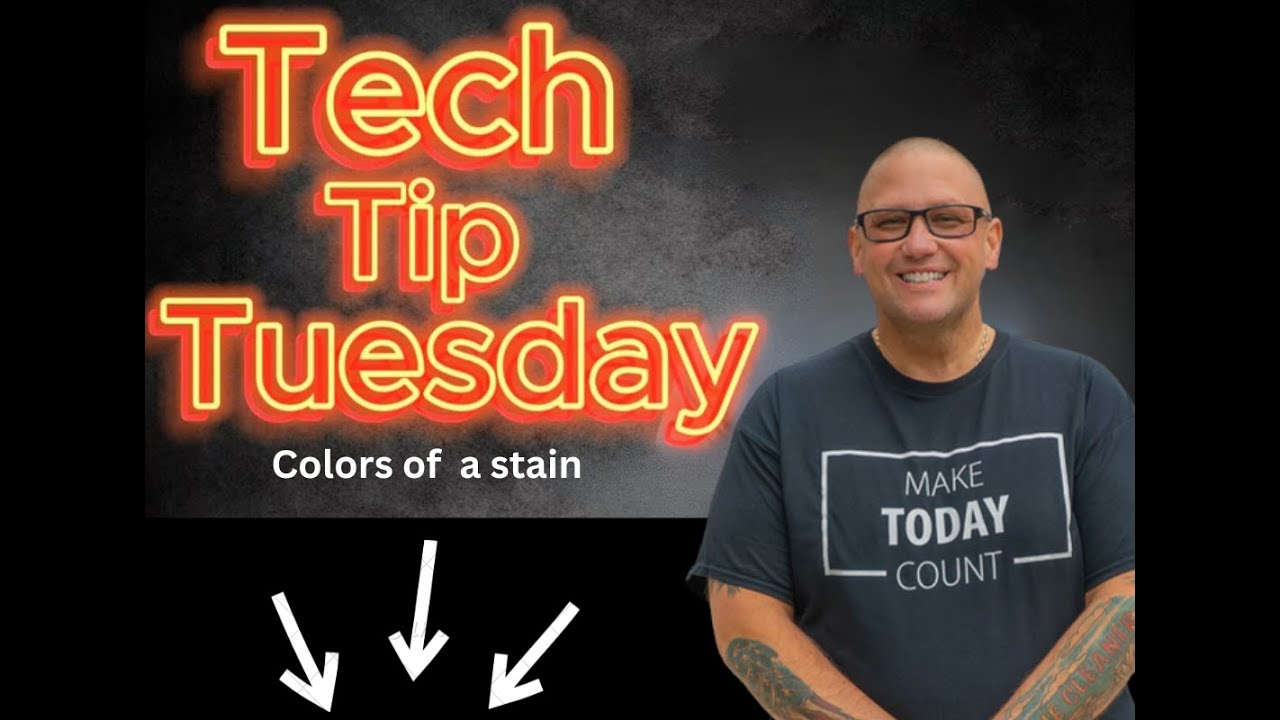 Tech Tip Tuesday! How to be aware when customer has set in stain. - YouTube