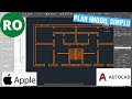 Cum să desenezi un Plan Imobil Simplu în AutoCAD | Macintosh (MacBook)