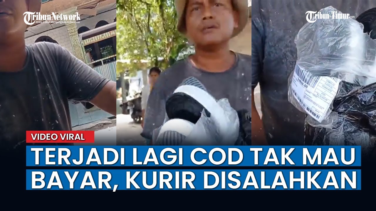 Terjadi Lagi COD Tidak Mau Bayar, Sang Kurir Lagi yang Disalahkan