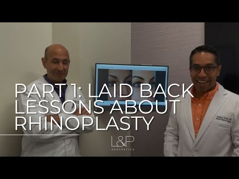 Video thumbnail: Laid Back Lessons with L&P : Dr. Lieberman's early All-Star Bay Area Rhinoplasty — L&P Aesthetics