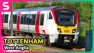 RUSH HOUR Trains at Tottenham Hale (WAML) 22/04/2026