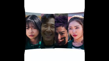 Gi-hun, Kim Jun-hee, Thanos and Kang Mi-na 😈😱 || #squidgame3 #player222 #player456 #player230 #mina