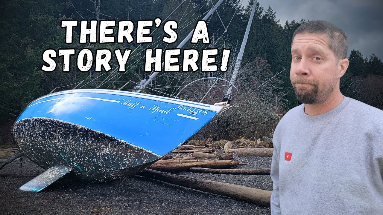 We Discovered a Strange Scene While Exploring by Boat | Pender Island BC