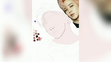 Digital art of Park Jimin (BTS)