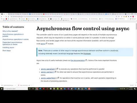 Express Web Framework (Node.js-JavaScript) - Part08.1