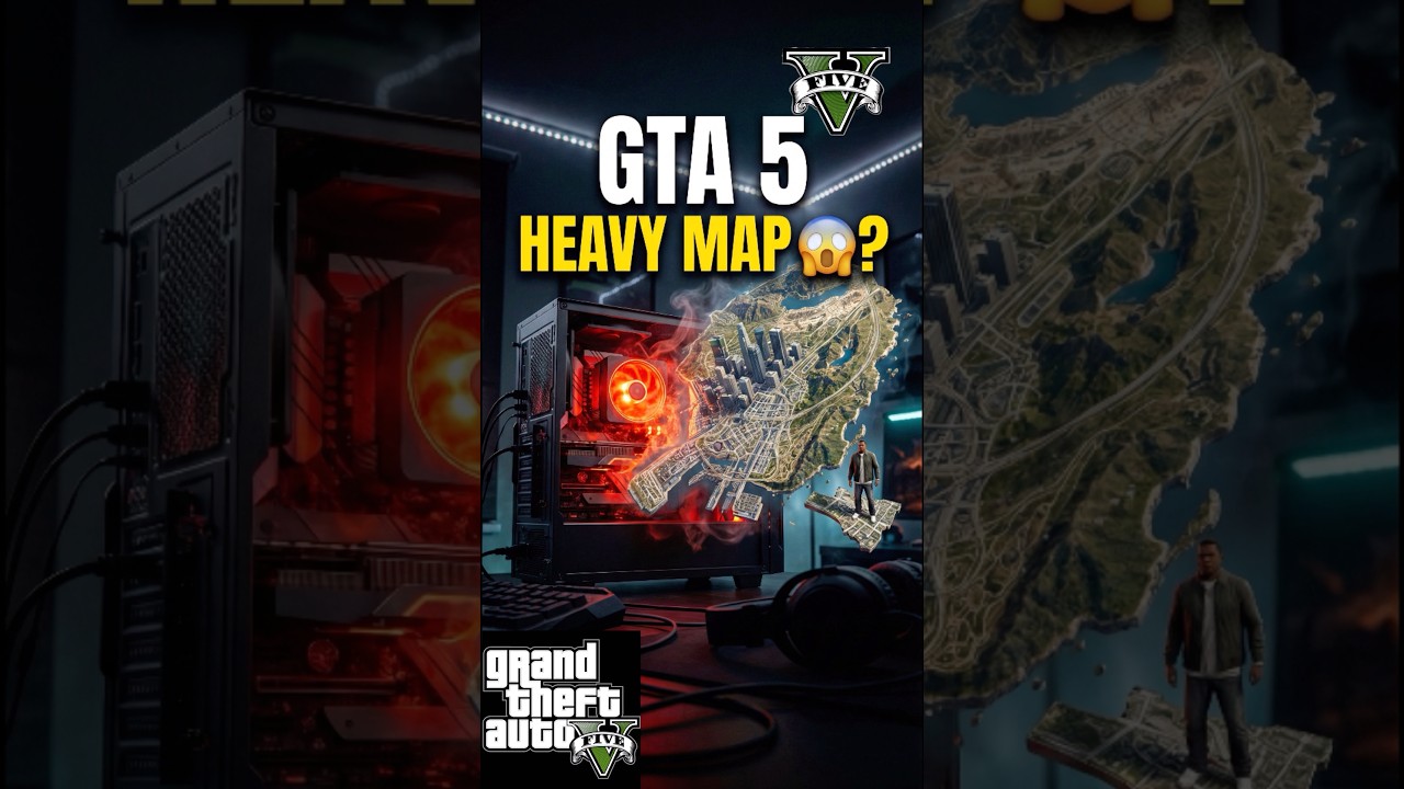 GTA 5 Itni Heavy Kyu Hai? 😱 (Secret Reason) 