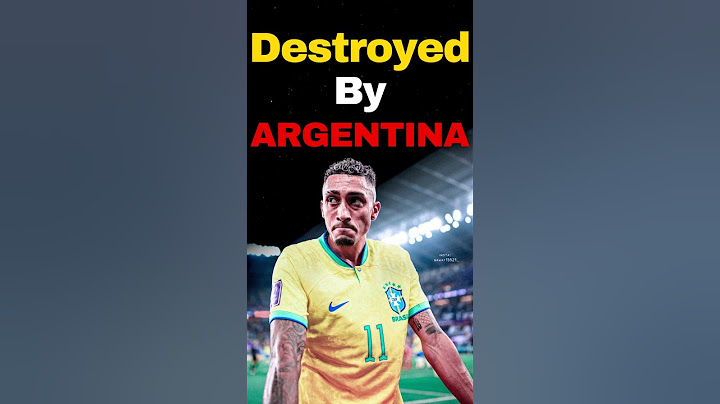 How Argentina got their REVENGE on Raphinha