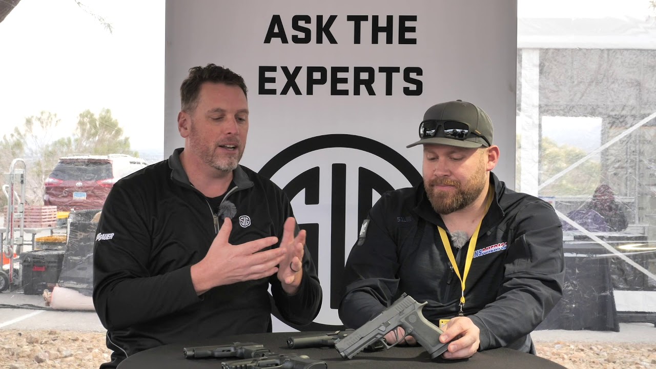 Tungsten Infused Gun-Tech  - SIG Interview - P320 XFIVE Legion with True Pearce - SHOT Show 2020
