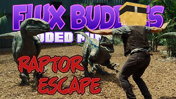 Minecraft Mods - Flux Buddies 2.0 #89 - RAPTOR ESCAPE