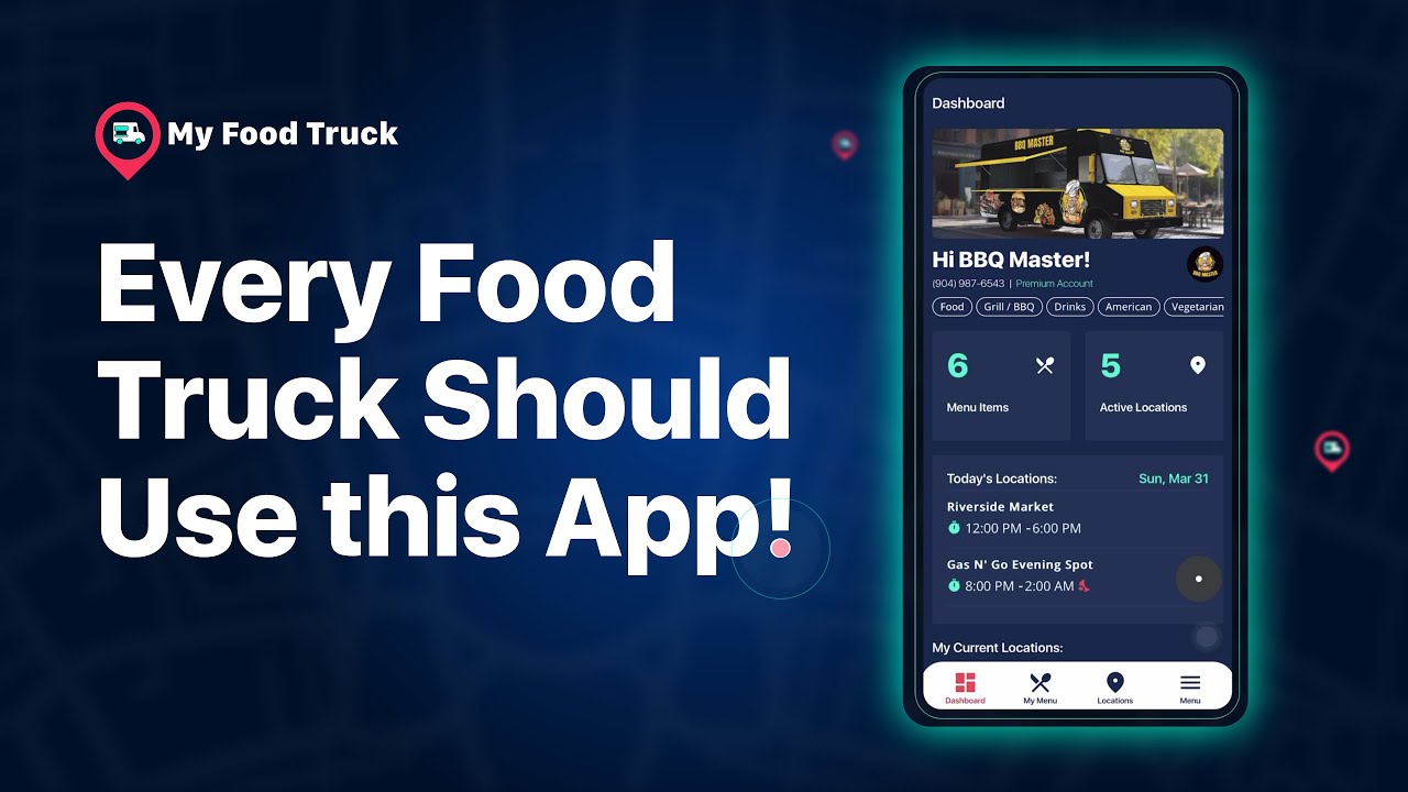Revolutionize Your Business with My Food Truck Mobile App: A Food Truck Finder.
