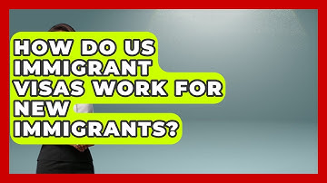 How Do US Immigrant Visas Work For New Immigrants? - Middle East Migraters