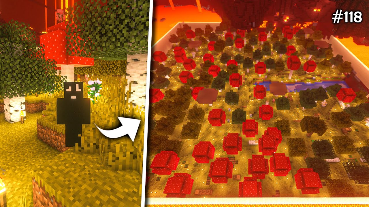 I Transformed NETHER into OVERWORLD in Minecraft Survival | Telugu | Mr ...