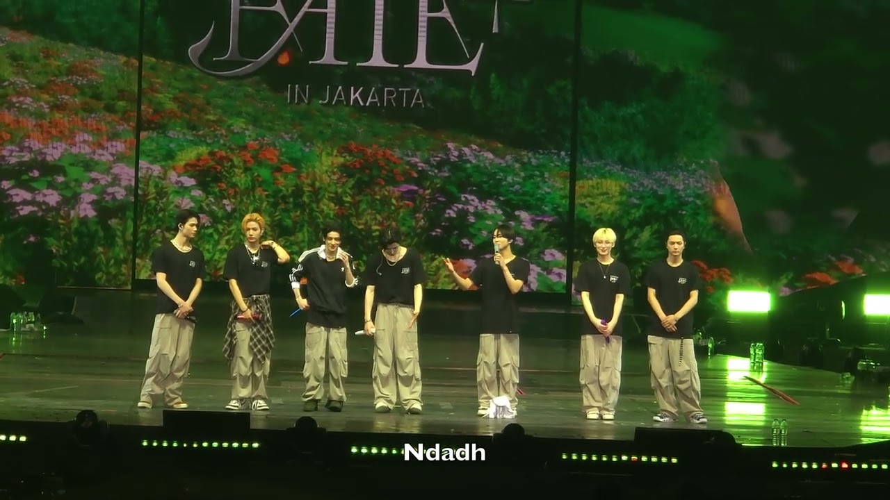 [4K] 240817 ENHYPEN - MENT 6 at 'FATE PLUS' WORLD TOUR in JAKARTA (DAY 1)