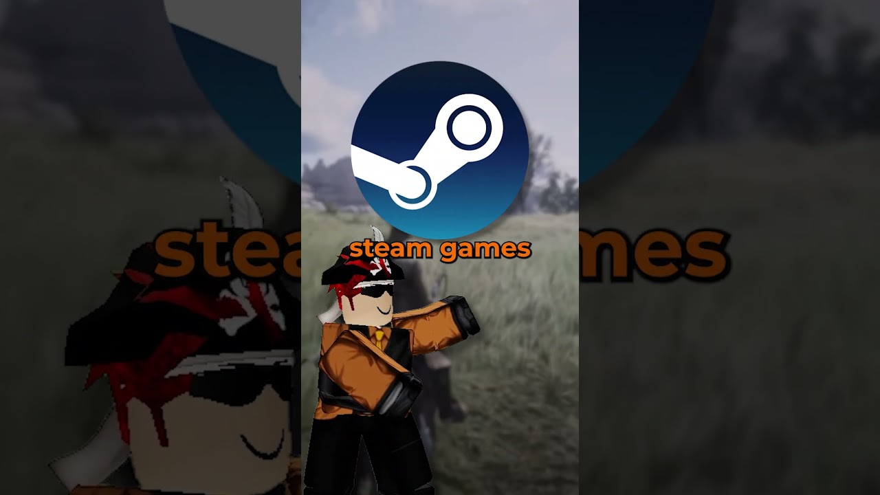 Roblox Games are COPIES of STEAM games...🥀😭  #roblox #robloxgames