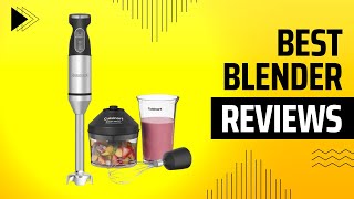 Cuisinart CSB-179 Smart Stick Hand Blender Reviews | Best Blenders Reviews In 2022