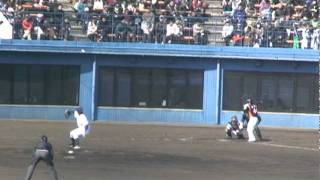 20120218南郷キャンプ 菊池 ロッテジャイアンツ戦.mpg