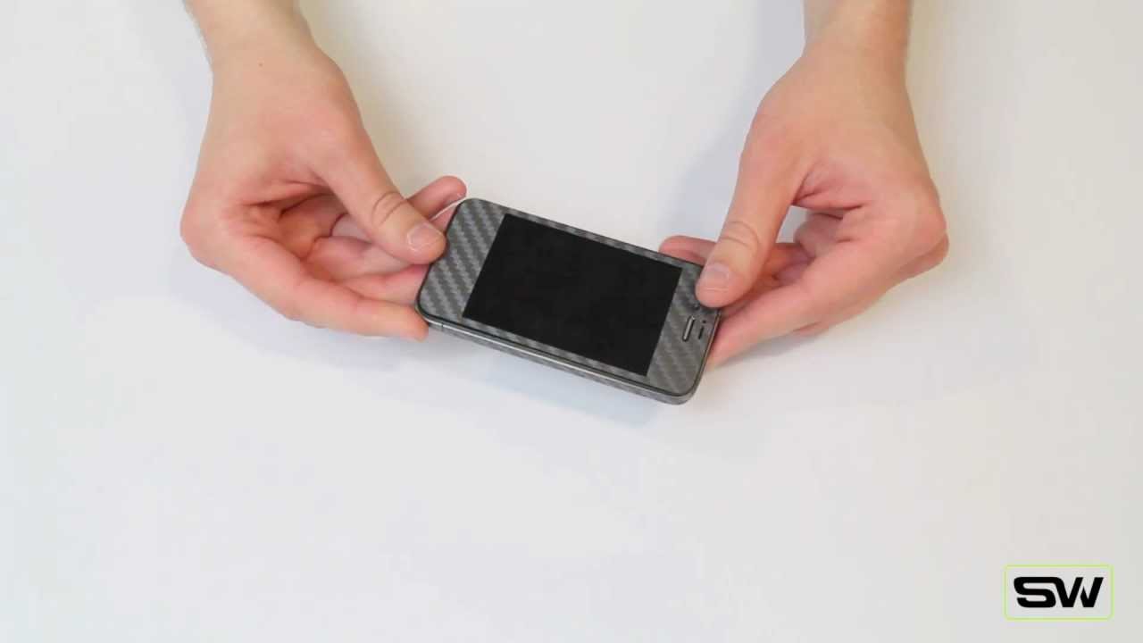 Introducing SlickWraps Gun Metal Carbon Fiber for the iPhone