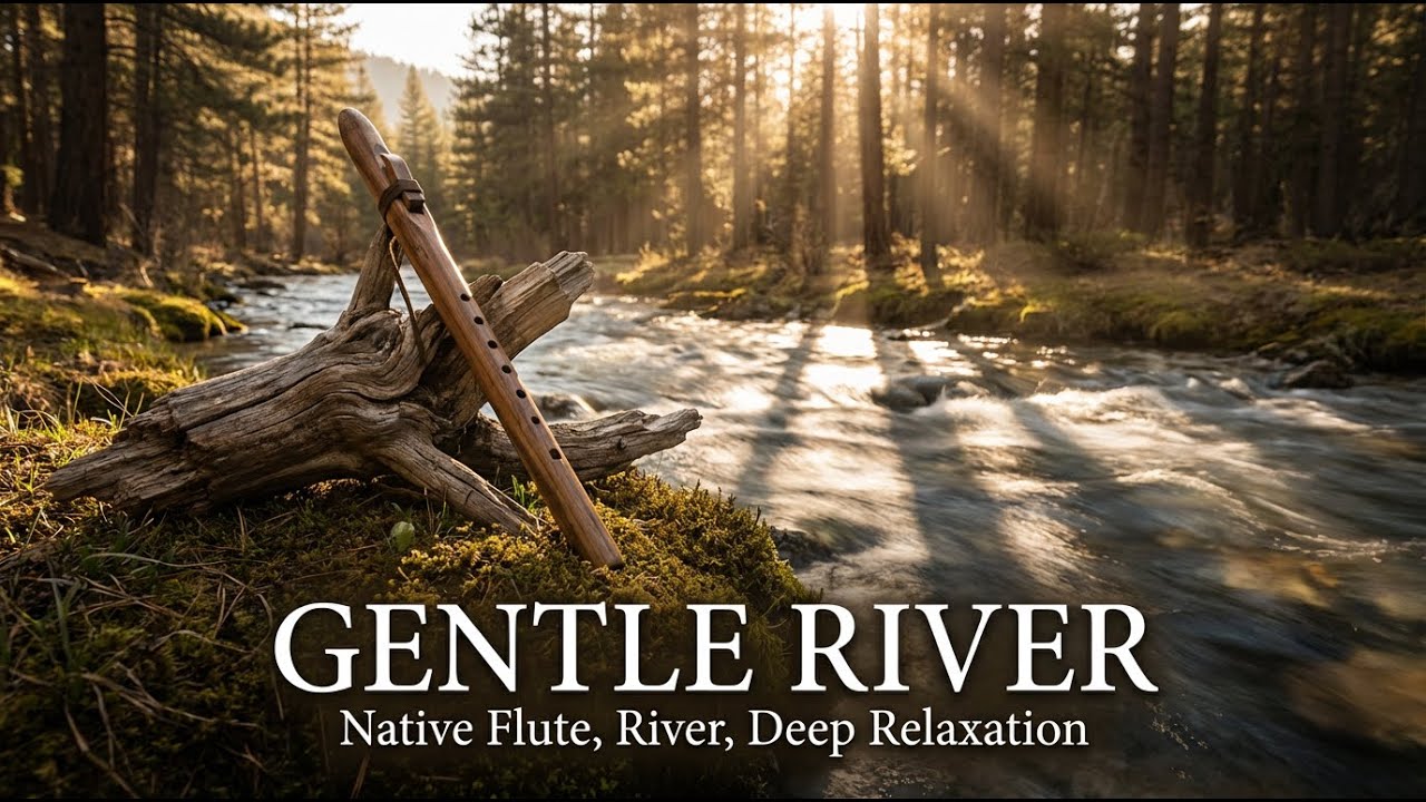 Gentle River Flow | Native American Flute for Deep Relaxation & Inner Peace