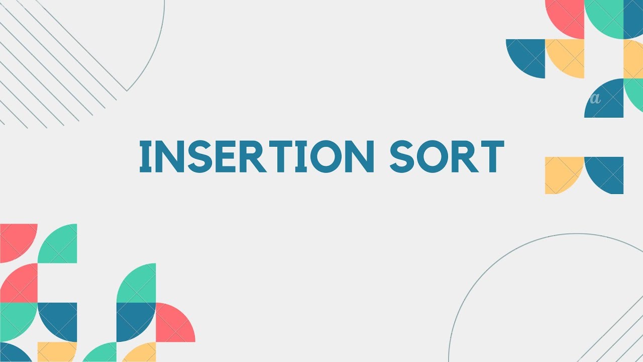 Insertion Sort - YouTube