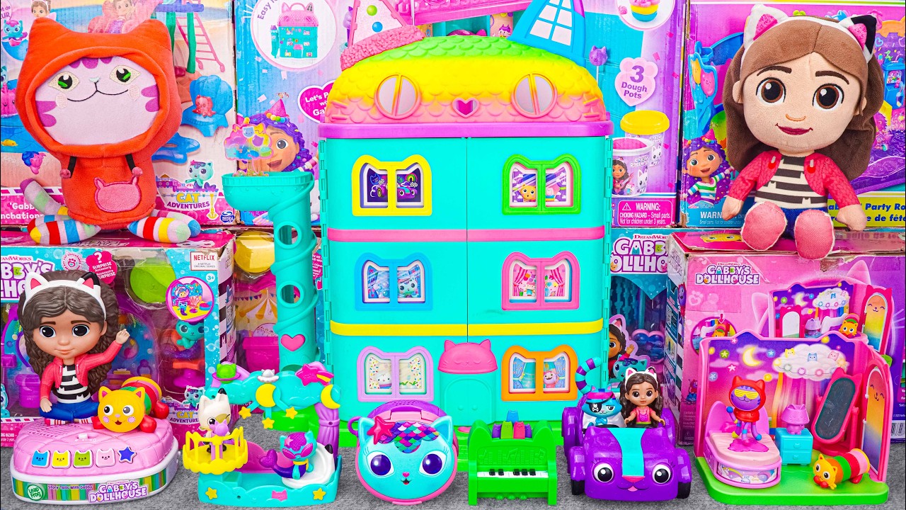 Gabby出品　まとめて GABBY'S DOLLHOUSE Collection Unboxing ASMR | Gabby's Dollhouse