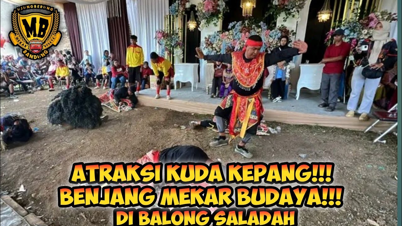 ATRAKSI KUDA KEPANG BENJANG MEKAR BUDAYA!!! LIVE DI BALINGSALADAH.