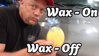 Detailing My Silverado with Maguires Cleaner Wax.