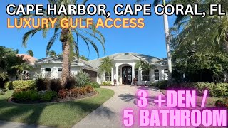 GULF ACCESS SHOWCASE HOME | CAPE CORAL, FL (#165)