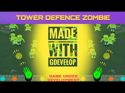 Tower Defence Zombie (Made With GDevelop 5) Download link in description below
