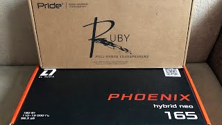 Сравнение Phoenix Hybrid Neo 165 vs Pride Ruby 6,5" - #miss_spl