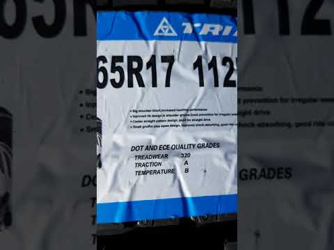 Летние шины для внедорожников Triangle TR257 265 65 17