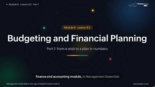 What Is a Budget Build an Operating Budget Step by Step | Lesson 9.5