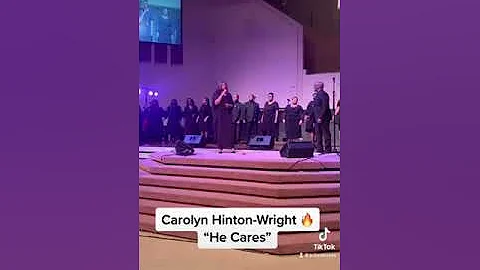 Carolyn Hinton-Wright sings He Cares at Memphis Go...