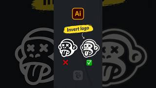 How to invert logo on darker backgrounds | Adobe illustrator Tutorial #logodesign #graphicdesign How to invert logo on darker backgrounds | Adobe illustrator Tutorial #logodesign #graphicdesign