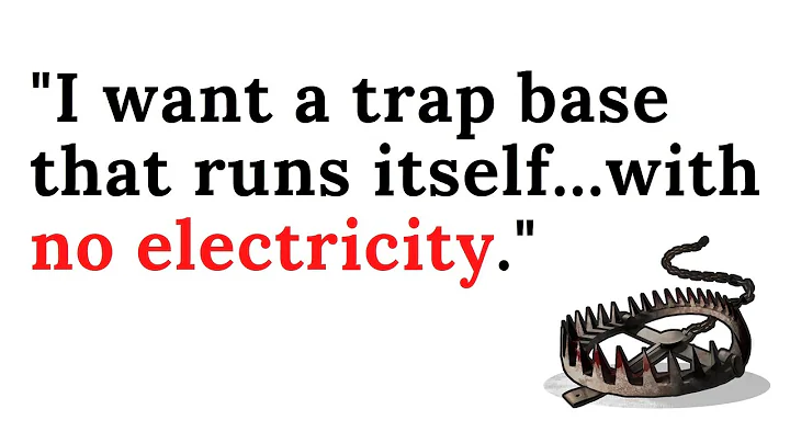 Rust How-to: Self-Sealing autonomous trap base with remote notification