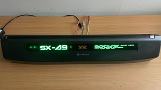 視聴動画 HITACHI SX-A9 日立　イルミネーション イルミ 付き 旧車 スピーカー 街道レーサ 当時物 スピーカー　新品交換