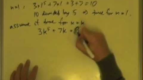 Advanced Higher Maths      proof by induction  1.22