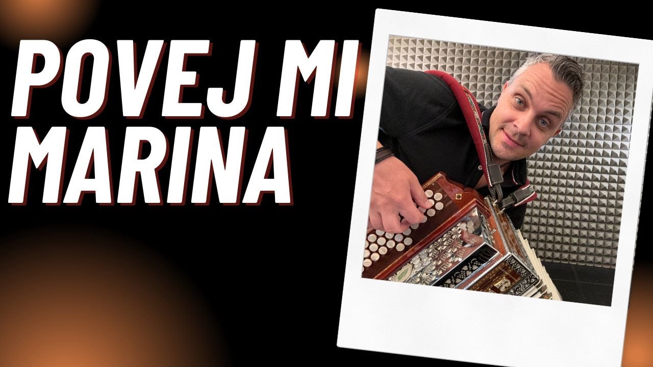 POVEJ MI MARINA - DON JUAN (BRENDI) - DIATONIČNA HARMONIKA - SPLETNO UČENJE - GŠ VILI MARINŠEK