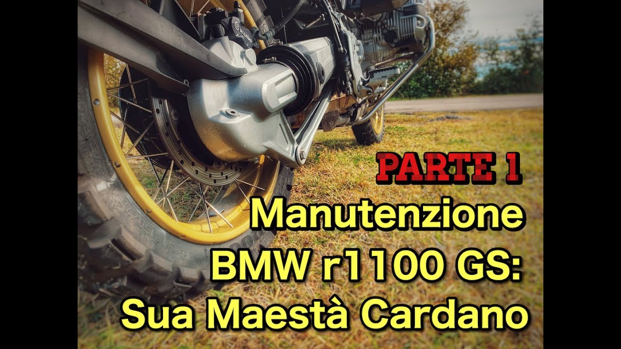 #34 Manutenzione BMW r 1100 GS: Sua Maestà il Cardano