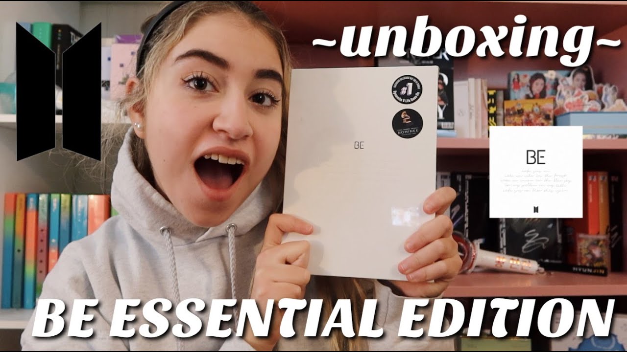 BTS (방탄소년단) BE ESSENTIAL EDITION UNBOXING - YouTube