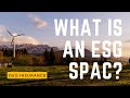 What is an ESG SPAC?