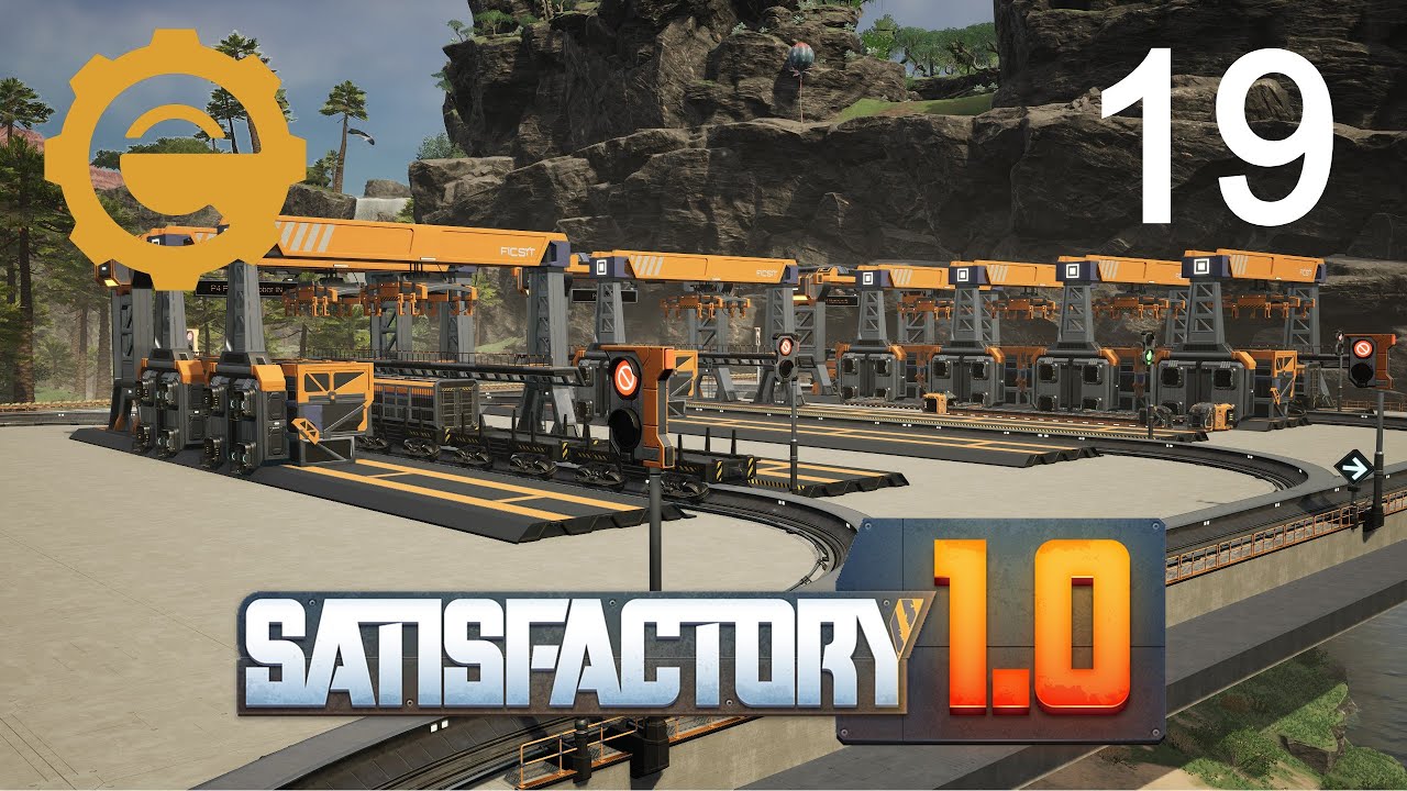 Satisfactory 19 - Train Network Expansion & Phase 4 Factory Begins!