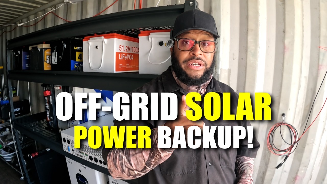 We Finally Got a Solar Power Solution | Battery Bank & Atlas Shelving
