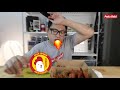 Serious terbakar lidah makan jinjja chicken level monster  eng subs