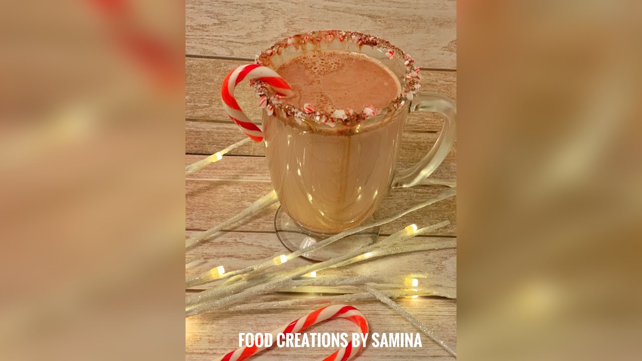 Candy Cane Hot Chocolate Peppermint Hot Chocolate Starbucks Copy