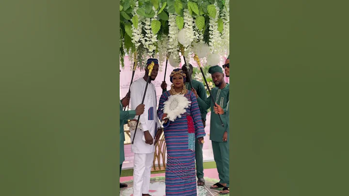 Protect what you have, says the groom. #trendy #ghana #fashion #trends #viral #bride #trend #shorts